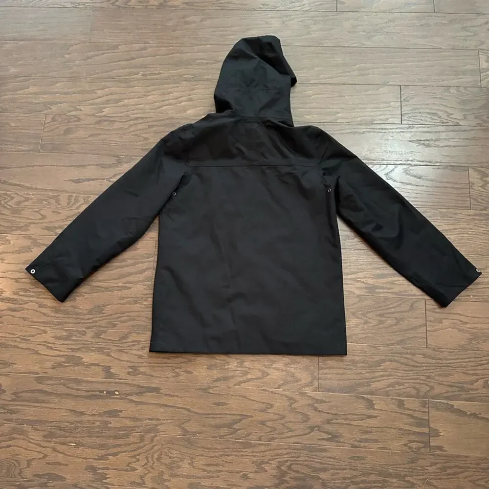 Obermeyer Boys The Heritage Collection Black Wind Breaker Jacket Size Large